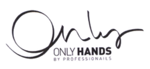 Only ONLY HANDS BY PROFESSIONAILS Logo (EUIPO, 14.08.2003)