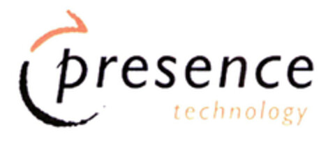 presence technology Logo (EUIPO, 30.07.2004)