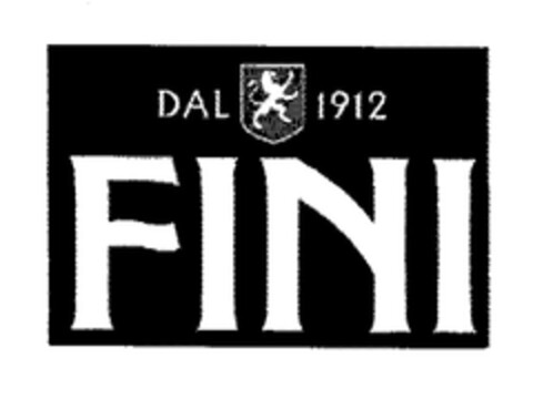 DAL 1912 FINI Logo (EUIPO, 10/06/2004)