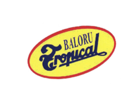BALORU Tropical Logo (EUIPO, 03/08/2006)