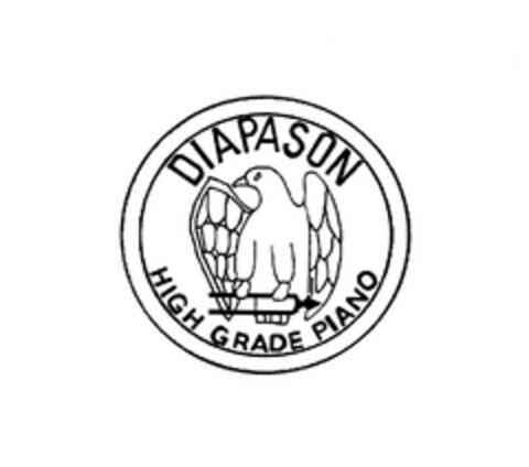 DIAPASON HIGH GRADE PIANO Logo (EUIPO, 13.03.2006)