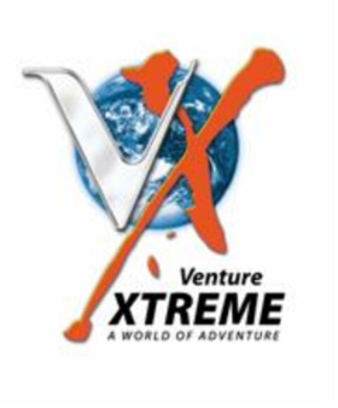 VX Venture XTREME A WORLD OF ADVENTURE Logo (EUIPO, 06/22/2006)