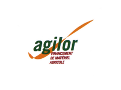 agilor FINANCEMENT DE MATÉRIEL AGRICOLE Logo (EUIPO, 02/09/2007)