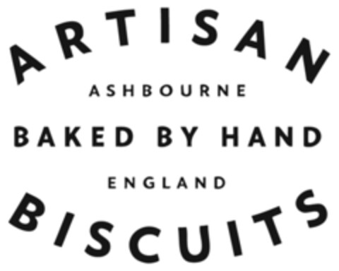 ARTISAN BISCUITS BAKED BY HAND ASHBOURNE ENGLAND Logo (EUIPO, 09.07.2008)