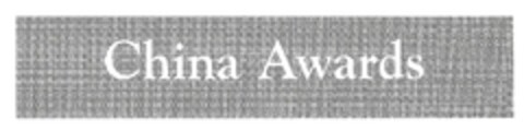 China Awards Logo (EUIPO, 09/17/2008)