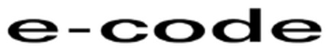 e-code Logo (EUIPO, 28.04.2009)