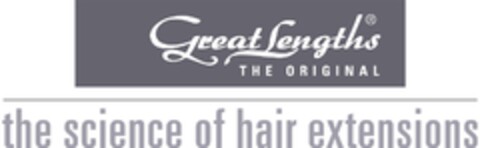 Great Lengths The Original the science of hair extensions Logo (EUIPO, 08/10/2009)