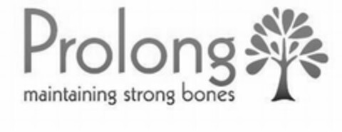 Prolong maintaining strong bones Logo (EUIPO, 12/07/2009)