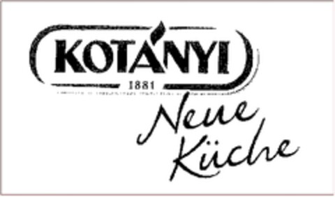 KOTÀNYI Neue Küche Logo (EUIPO, 15.04.2010)