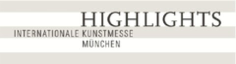 HIGHLIGHTS - Internationale Kunstmesse München Logo (EUIPO, 05.08.2011)