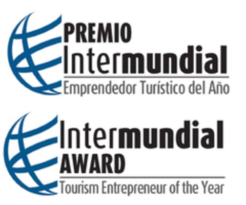 PREMIO INTERMUNDIAL EMPRENDEDOR TURISTICO DEL AÑO  
INTERMUNDIAL AWARD TOURISM ENTREPRENEUR OF THE YEAR Logo (EUIPO, 01/10/2012)