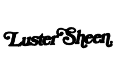 Luster Sheen Logo (EUIPO, 15.08.2012)