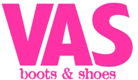 VAS BOOTS & SHOES Logo (EUIPO, 14.12.2012)