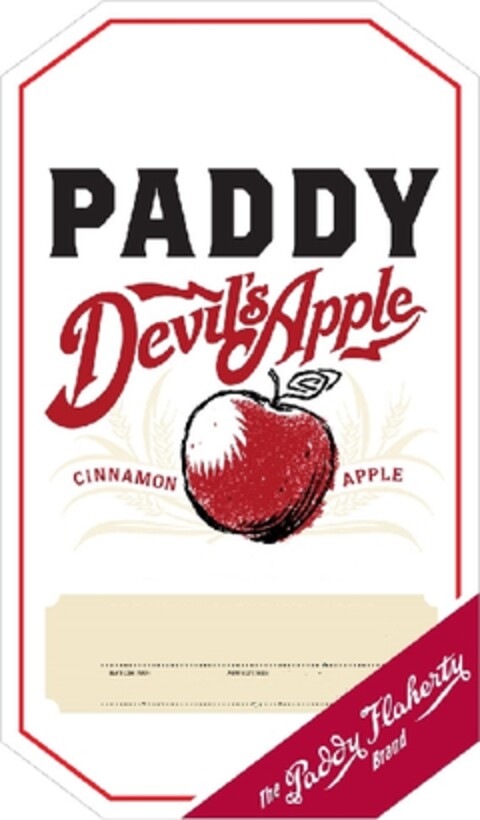 PADDY Devil's Apple - Cinnamon Apple - The Paddy Flaherty Brand Logo (EUIPO, 10.09.2013)