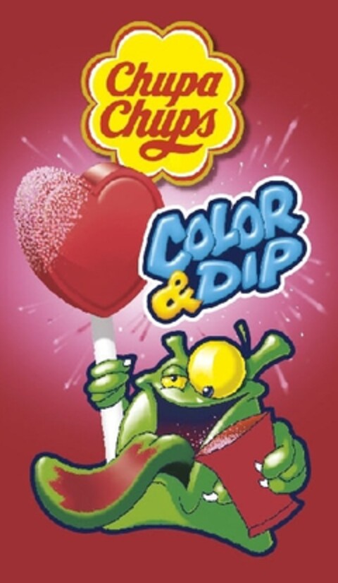 CHUPA CHUPS COLOR&DIP Logo (EUIPO, 11.09.2013)