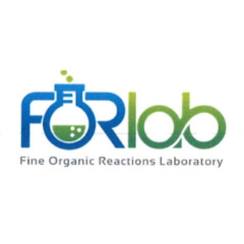 FORLAB  FINE ORGANIC REACTIONS LABORATORY Logo (EUIPO, 10/31/2014)
