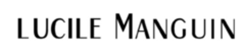 LUCILE MANGUIN Logo (EUIPO, 30.07.2015)