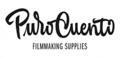 Puro Cuento FILMMAKING SUPPLIES Logo (EUIPO, 06/13/2017)