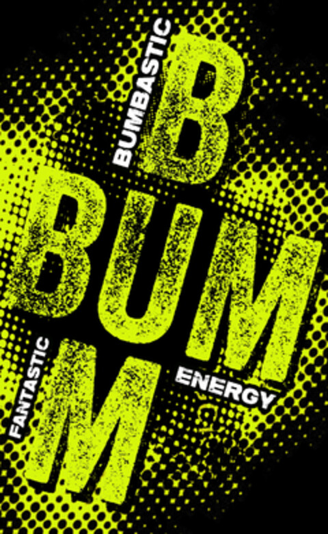 BUM BUM ENERGY BUMBASTIC FANTASTIC Logo (EUIPO, 12/01/2017)