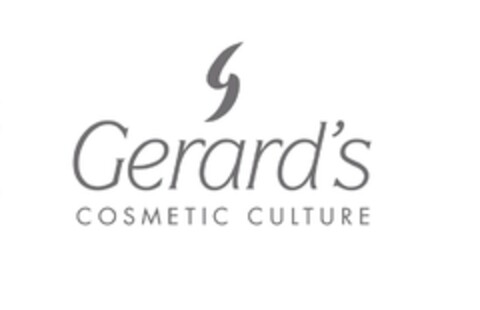 G GERARD'S COSMETIC CULTURE Logo (EUIPO, 19.12.2017)