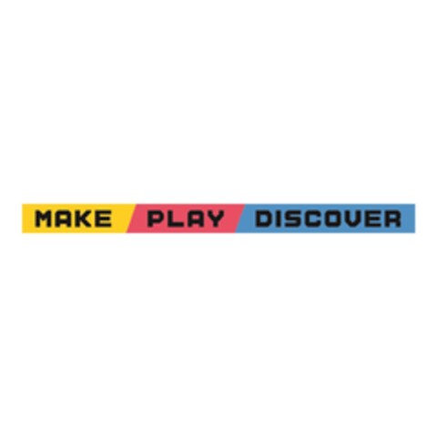 MAKE PLAY DISCOVER Logo (EUIPO, 07/10/2018)