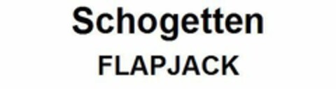 Schogetten FLAPJACK Logo (EUIPO, 13.07.2018)
