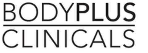 BODYPLUS CLINICALS Logo (EUIPO, 18.04.2019)