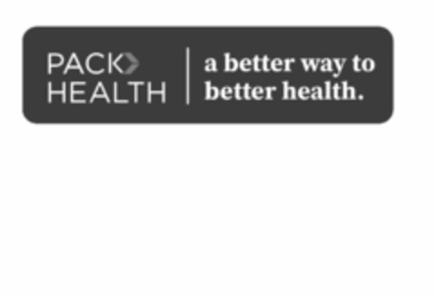 PACK HEALTH a better way to better health Logo (EUIPO, 02.11.2021)