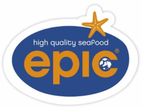 EPIC high quality seafood Logo (EUIPO, 12/27/2021)