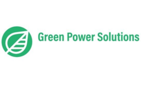 Green Power Solutions Logo (EUIPO, 16.08.2022)