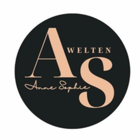 AS Anne Sophie WELTEN Logo (EUIPO, 05/16/2023)