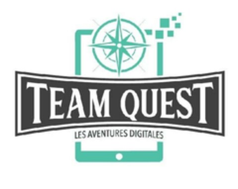 TEAM QUEST LES AVENTURES DIGITALES Logo (EUIPO, 26.06.2023)