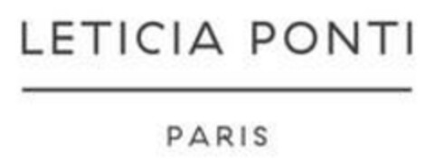 LETICIA PONTI PARIS Logo (EUIPO, 09.03.2024)