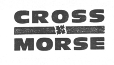 CROSS MORSE Logo (EUIPO, 01.04.1996)