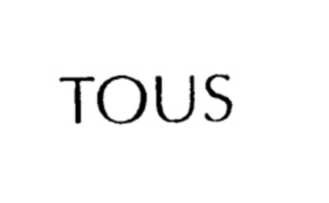TOUS Logo (EUIPO, 05/08/1996)