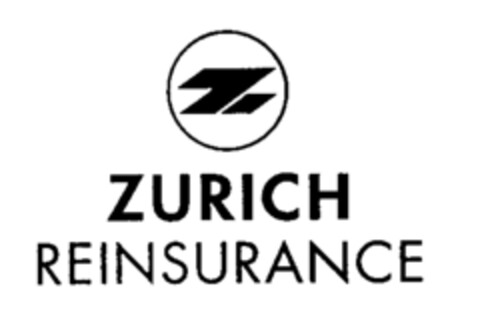 ZURICH REINSURANCE Logo (EUIPO, 01.04.1996)