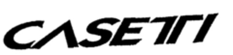 CASETTI Logo (EUIPO, 28.06.1996)