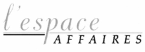 l'espace AFFAIRES Logo (EUIPO, 23.11.2000)