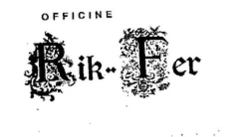 OFFICINE Rik Fer Logo (EUIPO, 16.09.2003)