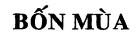 BÔN MÙA Logo (EUIPO, 16.03.2004)