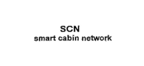SCN smart cabin network Logo (EUIPO, 20.04.2005)