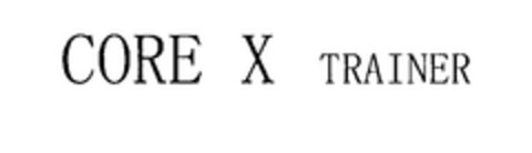 CORE X TRAINER Logo (EUIPO, 14.11.2008)
