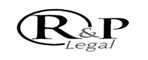 R&P LEGAL Logo (EUIPO, 06.08.2009)