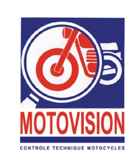 MOTOVISION CONTROLE TECHNIQUE MOTOCYCLES Logo (EUIPO, 03.05.2011)