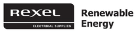 REXEL ELECTRICAL SUPPLIES RENEWABLE ENERGY Logo (EUIPO, 03.07.2012)