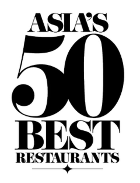 ASIA'S 50 BEST RESTAURANTS Logo (EUIPO, 08/02/2013)