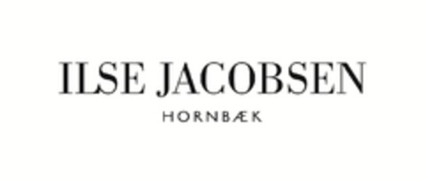 ILSE JACOBSEN HORNBÆK Logo (EUIPO, 07.10.2013)