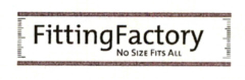 FittingFactory No Size Fits All Logo (EUIPO, 11.10.2013)