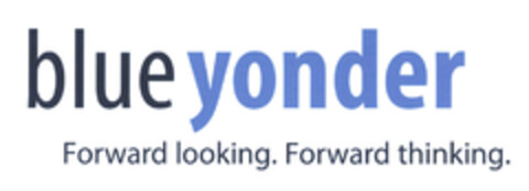 blue yonder Forward looking.Forward thinking. Logo (EUIPO, 01/26/2015)