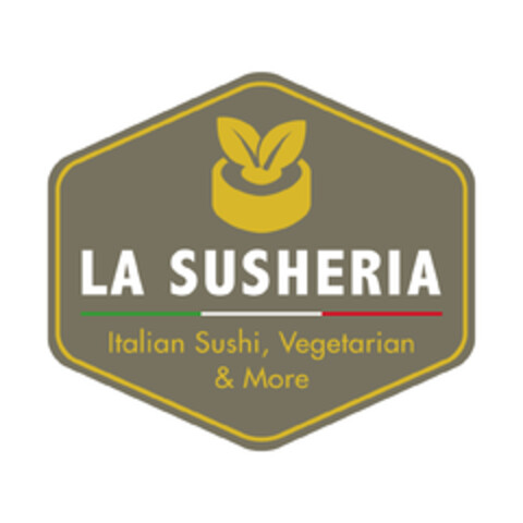 LA SUSHERIA Italian Sushi, Vegetarian & More Logo (EUIPO, 06/21/2015)